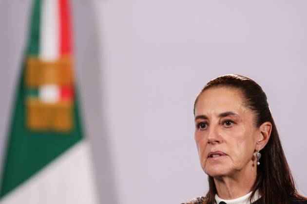 October 15, 2026: TO-45477- Ciudad de M& xe9;xico. 2026-10 -15. Claudia Sheinbaum Pardo, President of Mexico, during the daily morning press conference in the Treasury Room of the National Palace in Mexico City Alejandro God& xcd;nez Clasos.com.mx  - ZUMAcs4_ 20261015_faa_cs4_017 Copyright: xAlejandroxGod& Xed;Nezx