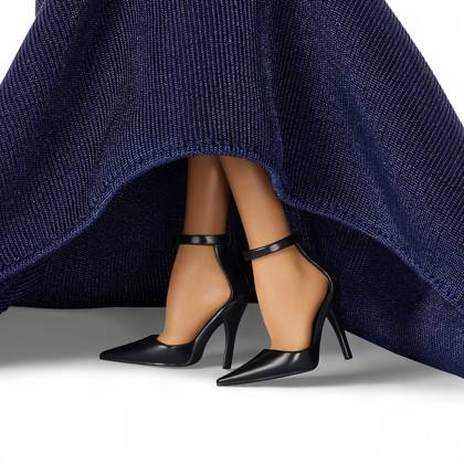 Céline Dion gets her own Barbie doll based on her 1998 Oscars look Céline Dion gets her own Barbie doll based on her 1998 Oscars look., , Toymaker Mattel has announced the legendary Canadian singer is being honored with a Barbie Signature doll., , Céline’s doll wears a long-sleeve navy-blue gown and a necklace inspired by the blue heart-shaped diamond necklace, capturing her look as My Heart Will Go On from movie blockbuster Titanic won Best Original Song at the 1998 Academy Awards., , Céline said: It is a true honor to join the Barbie legacy with a doll inspired by one of the most meaningful moments of my career., , I hope this doll inspires everyone to express themselves with confidence, follow their dreams and believe in the power of Copyright: xThexMegaxAgencyxMattelxInc Megax
