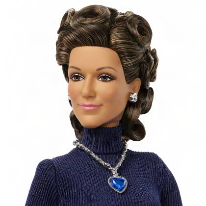 Céline Dion gets her own Barbie doll based on her 1998 Oscars look Céline Dion gets her own Barbie doll based on her 1998 Oscars look., , Toymaker Mattel has announced the legendary Canadian singer is being honored with a Barbie Signature doll., , Céline’s doll wears a long-sleeve navy-blue gown and a necklace inspired by the blue heart-shaped diamond necklace, capturing her look as My Heart Will Go On from movie blockbuster Titanic won Best Original Song at the 1998 Academy Awards., , Céline said: It is a true honor to join the Barbie legacy with a doll inspired by one of the most meaningful moments of my career., , I hope this doll inspires everyone to express themselves with confidence, follow their dreams and believe in the power of Copyright: xThexMegaxAgencyxMattelxInc Megax