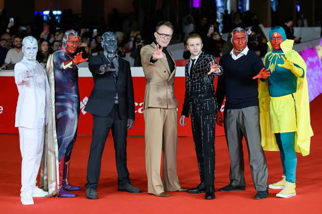 News - Rome Film Fest 2026 - DAY 2 Paul Bettany, Ruaridh Mollica and performers attends the Visionquest red carpet during the 21th Rome Film Festival at Auditorium Parco Della Musica on October 15, 2026 in Rome, Italy. Roma Auditorium Parco della Musica Italy Copyright: xDomenicoxCippitellix xLiveMediax LPN_2744934