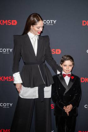 October 15, 2026, New York, New York, United States: (L-R) Coco Rocha and Iver Eames Conran attend.The Annual DKMS Gala at Cipriani Wall Street on October 15, 2026 in New York City. New York United States - ZUMAs197 20261015_aaa_s197_421 Copyright: xRonxAdarx