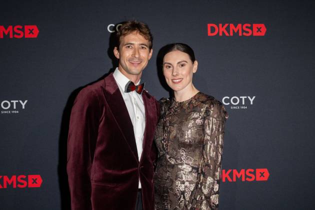 October 15, 2026, New York, New York, United States: (L-R) Joseph Gordon and Tiler Peck attend.The Annual DKMS Gala at Cipriani Wall Street on October 15, 2026 in New York City. New York United States - ZUMAs197 20261015_aaa_s197_462 Copyright: xRonxAdarx