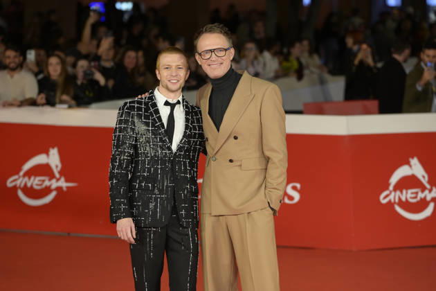 October 15, 2026, Rome, Italy: Ruaridh Mollica (l) and Paul Bettany (r) attend the red carpet for the film Visionquest at the 2026 Rome Film Fest, held at the Auditorium Parco della Musica. Rome Italy - ZUMAs197 20261015_aaa_s197_503 Copyright: xMarioxCartellix