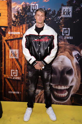 Fabian Hesdahl at the premiere of Season 2 of the reality TV show *Der Promihof* at the Gertrudenhof adventure farm in Hürth, October 14, 2026 Foto:xT.xNgox xFuturexImagex promihof_6016