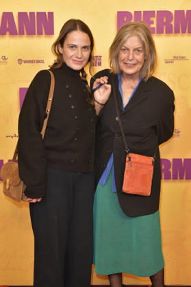 Stella Denis Winkler and Angela Winkler at the premiere of the documentary *Biermann* at Kino International in Berlin, October 15, 2026 Foto:xM.xBehrensx xFuturexImagex biermann_berlin_6071