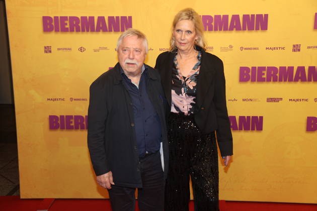 Wolf Biermann and Pamela Biermann at the premiere of the documentary *Biermann* at Kino International in Berlin, October 15, 2026 Copyright: xAgenturxMatthiasxWehnertx xM.xGränzdörferx