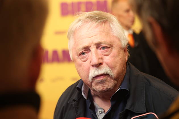 Wolf Biermann at the premiere of the documentary *Biermann* at the Kino International in Berlin, October 15, 2026 Copyright: xAgenturxMatthiasxWehnertx xM.xGränzdörferx