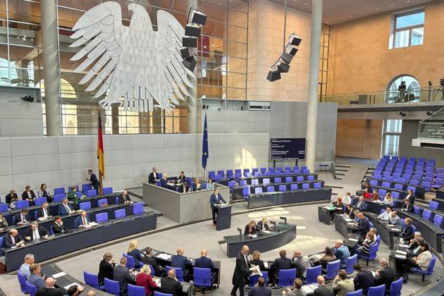 Berlin, Germany, October 16, 2026 German Bundestag 103rd Session of the Bundestag A view of the plenary chamber with the parliamentary groups Copyright: xdtsxNachrichtenagenturx dts_139378