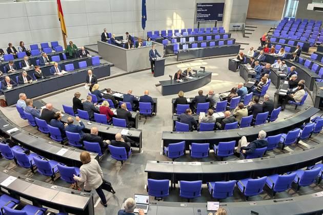 Berlin, Germany, October 16, 2026 German Bundestag 103rd Session of the Bundestag A view of the plenary chamber with the parliamentary groups Copyright: xdtsxNachrichtenagenturx dts_139383
