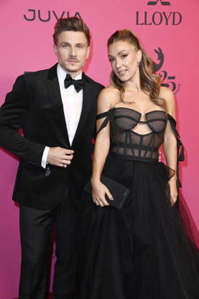 Chris Krömer and Sabrina Nickel at the 2026 Tribute to Bambi at Fotografiska Berlin, Berlin, October 15, 2026 Foto:xN.xKubelkax xFuturexImagex bambi_6093
