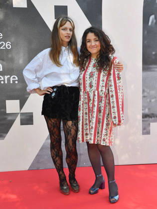 IPA89759186 - Rome, 2026 Film Festival - Alice nella cittÃ - Day 4 - Photocall for the film Once Upon a Time, the Future Pictured: Clara Tramontano and Margherita Ferrari  Copyright: xVincenzoxLandi ipa-agency.netx xPoolxRomaxFilmxFestx2026x IPA89759186