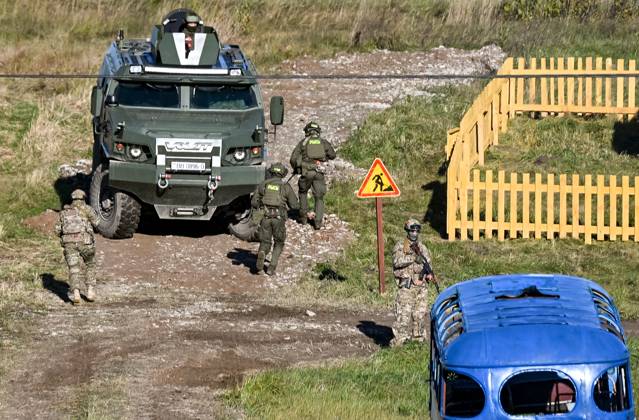 Belarus CSTO Drills 9265887 16.10.2026 Military personnel take part in the command-and-staff exercise with the CSTO peacekeeping forces Indestructible Brotherhood-2026 at the Losvido training ground in Vitebsk Region, Belarus. Viktor Tolochko Sputnik Vitebsk region Belarus  Copyright: xViktorxTolochkox