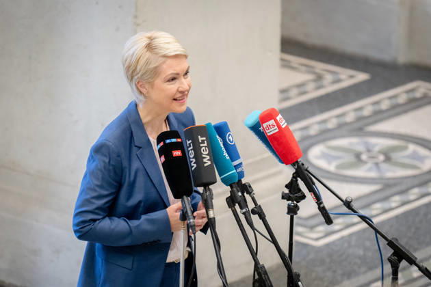 Meeting, Bundesrat, Minister-President, Manuela Schwesig Meeting, Bundesrat, Berlin, Minister-President, Manuela Schwesig Berlin Berlin GER