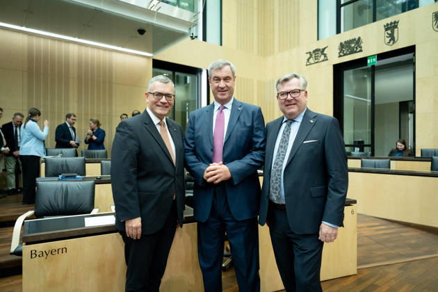 Meeting, Bundesrat, Minister-President, Markus Söder, Minister of State, Florian Herrmann Meeting, Bundesrat, Berlin, Minister-President, Markus Söder, Minister of State, Florian Herrmann Berlin Berlin GER