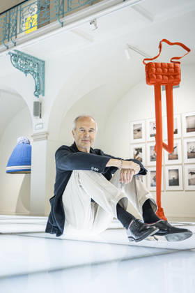 Prominent contemporary artists from Central Europe, the Austrian sculptor and conceptual artist Erwin Wurm presents exhibition Erwin Wurm - One Minute Forever in Museum of Fine Arts Liberec, Czech Republic, October 16, 2026. (CTKxPhoto RadekxPetrasek) CTKPhotoP2026101604306  CTKPhotoP2026101604306