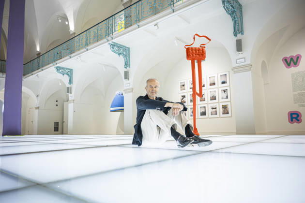 Prominent contemporary artists from Central Europe, the Austrian sculptor and conceptual artist Erwin Wurm presents exhibition Erwin Wurm - One Minute Forever in Museum of Fine Arts Liberec, Czech Republic, October 16, 2026. (CTKxPhoto RadekxPetrasek) CTKPhotoP2026101604328  CTKPhotoP2026101604328