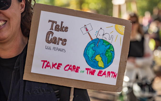 October 16, 2026 Fridays For Future Climate Strike: Announcing Climate Action Isn’t Enough—Without Climate Action, Everything Is Nothing Participants in the Fridays For Future climate strike, under the slogan Announcing Climate Action Isn’t Enough—Without Climate Action, Everything Is Nothing, gathered on Prater Hauptallee near Praters