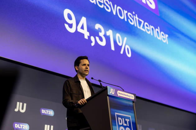 Johannes Winkel Re-elected as Federal Chairman at the Junge Union’s Deutschlandtag in Bonn October 16, 2026 Johannes WINKEL, Member of the Bundestag (CDU), was re-elected as federal chairman of the Junge Union with 94.3 percent of the vote as federal chairman Copyright: xMarcxJohnx