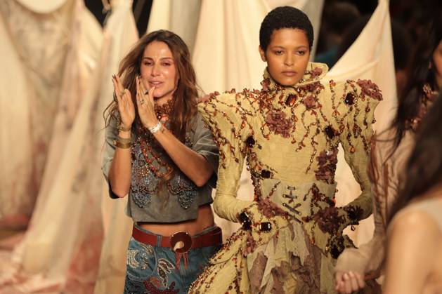 RECORD DATE NOT STATED Hisha s fashion show at SPFW. Sao Paulo (SP), 10 16 2026 - Fashion SPFW - Hisha fashion show during Sao Paulo Fashion Week N61 at Pacubra in Ibirapuera, Sao Paulo.(Foto: Fabricio Bomjardim Thenews2 imago images) Hisha s fashion show at SPFW. Copyright: xFabricioxBomjardimx