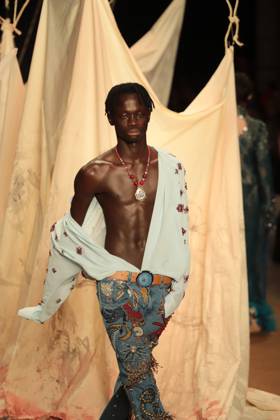 RECORD DATE NOT STATED Hisha s fashion show at SPFW. Sao Paulo (SP), 10 16 2026 - Fashion SPFW - Hisha fashion show during Sao Paulo Fashion Week N61 at Pacubra in Ibirapuera, Sao Paulo.(Foto: Fabricio Bomjardim Thenews2 imago images) Hisha s fashion show at SPFW. Copyright: xFabricioxBomjardimx