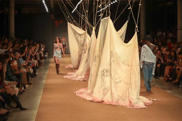 RECORD DATE NOT STATED Hisha s fashion show at SPFW. Sao Paulo (SP), 10 16 2026 - Fashion SPFW - Hisha fashion show during Sao Paulo Fashion Week N61 at Pacubra in Ibirapuera, Sao Paulo.(Foto: Fabricio Bomjardim Thenews2 imago images) Hisha s fashion show at SPFW. Copyright: xFabricioxBomjardimx