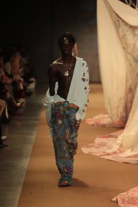 RECORD DATE NOT STATED Hisha s fashion show at SPFW. Sao Paulo (SP), 10 16 2026 - Fashion SPFW - Hisha fashion show during Sao Paulo Fashion Week N61 at Pacubra in Ibirapuera, Sao Paulo.(Foto: Fabricio Bomjardim Thenews2 imago images) Hisha s fashion show at SPFW. Copyright: xFabricioxBomjardimx