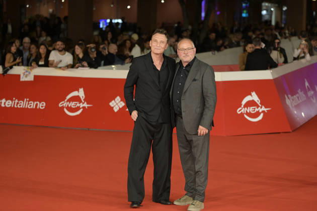 October 16, 2026, Rome, Italy: Oliver Masucci (l) and Hannu Salonen (r) attend the red carpet for the film The Rome eight at the 2026 Rome Film Fest, held at the Auditorium Parco della Musica. Rome Italy - ZUMAs197 20261016_aaa_s197_497 Copyright: xMarioxCartellix