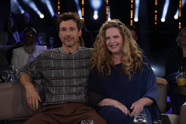 NDR TALK SHOW, October 16, 2026: Florian David Fitz, Diana Amft; recording of the NDR talk show from the Lokstedt studio in Hamburg, October 16, 2026 Copyright: xEventpressxMPx