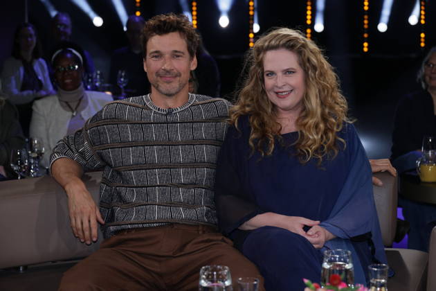 NDR TALK SHOW, October 16, 2026: Florian David Fitz, Diana Amft; recording of the NDR talk show from the Lokstedt studio in Hamburg, October 16, 2026 Copyright: xEventpressxMPx