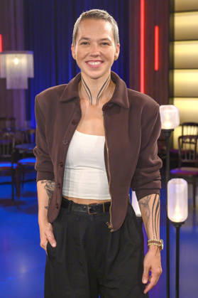Stefanie Heinzmann during the taping of the WDR talk show Kölner Treff at WDR Studio BS 3 in Cologne, October 16, 2026 Foto:xW.xRanderathx xFuturexImagex koelner_treff1610_6041