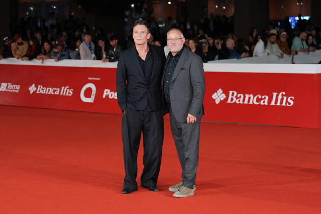 Rome Cinema Fest 2026 - Red Carpet for The Rome Eight Oliver Masucci, Hannu Salonen attending Red Carpet of the film THE ROME EIGHT during the 21st Rome Film Fest, Italy on October 16 2026. Photo by Andrea Bracaglia ABACAPRESS.COM Rome Italy Italy  Copyright: xBracagliaxAndrea ABACAx