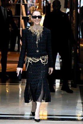 Céline Dion spends time with her fans outside her hotel in Paris. Céline Dion spends time with fans before heading to the venue, the Royal Monceau Hotel in Paris, France 460538 2026 10 17 Paris France Dion, Céline  Copyright: xL.Urmanx xStarfacex STAR_460538_003