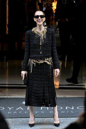 Céline Dion spends time with her fans outside her hotel in Paris. Céline Dion spends time with fans before heading to the venue, the Royal Monceau Hotel in Paris, France 460538 2026 10 17 Paris France Dion, Céline  Copyright: xL.Urmanx xStarfacex STAR_460538_008