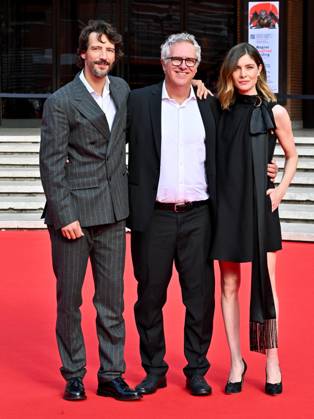 IPA89807308 - Roma Cinema Fest 2026. Day 05 - Photocall for the film *IL MILANESE*. Pictured: Alessandro Tedeschi, Simone Spada, Vittoria Puccini  Copyright: xMaurizioxD Avanzox xPoolxRomaxFilmxFestx2026x IPA89807308