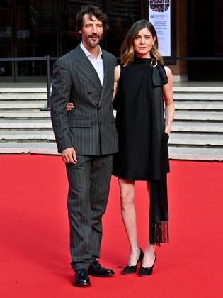 IPA89807298 - Roma Cinema Fest 2026. Day 5 Photocall for the film *IL MILANESE*. Pictured: Alessandro Tedeschi and Vittoria Puccini  Copyright: xMaurizioxD Avanzox xPoolxRomaxFilmxFestx2026x IPA89807298