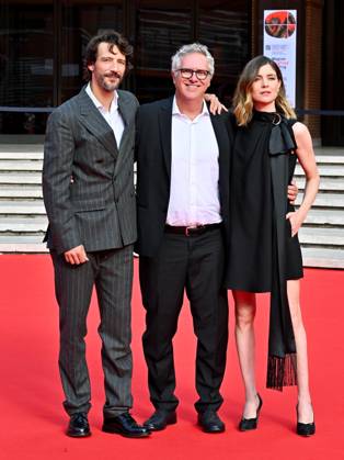IPA89807306 - Roma Cinema Fest 2026. Day 05 - Photocall for the film *IL MILANESE*. Pictured: Alessandro Tedeschi, Simone Spada, Vittoria Puccini  Copyright: xMaurizioxD Avanzox xPoolxRomaxFilmxFestx2026x IPA89807306