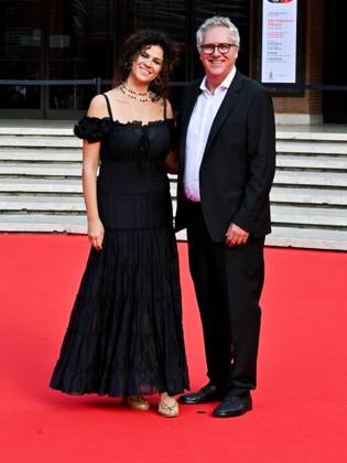 IPA89807282 - Roma Cinema Fest 2026. Day 05 - Photocall for the film *IL MILANESE*. Pictured: Simone Spada, Roberta Procida  Copyright: xMaurizioxD Avanzox xPoolxRomaxFilmxFestx2026x IPA89807282
