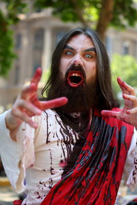 Santiago, October 17, 2026 The 2026 Zombiewalk takes place in downtown Santiago. Jonnathan Oyarzun Aton Chile, Santiago, Chile Aton 1200410  Copyright: JONNATHANxOYARZUN ATONxCHILE