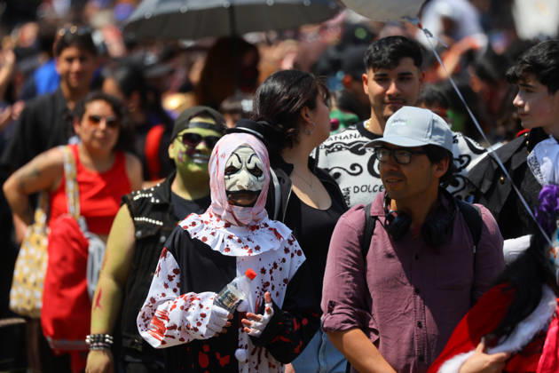 Santiago, October 17, 2026 The 2026 Zombiewalk takes place in downtown Santiago. Jonnathan Oyarzun Aton Chile, Santiago, Chile Aton 1200416  Copyright: JONNATHANxOYARZUN ATONxCHILE