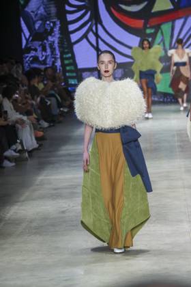 RECORD DATE NOT STATED Cria Costura presents its collection at SPFW N61. Sao Paulo (SP), 10 17 2026 Moda SPFW N61 The brand Cria Costura presents its collection during a fashion show at the 61st edition of Sao Paulo Fashion Week, at the Pavilhao das Culturas Brasileiras (Pacubra), in Parque Ibirapuera, Sao Paulo.(Foto: Leco Viana Thenews2 imago images) Cria Costura presents its collection at SPFW N61.  Copyright: xLecoxVianax