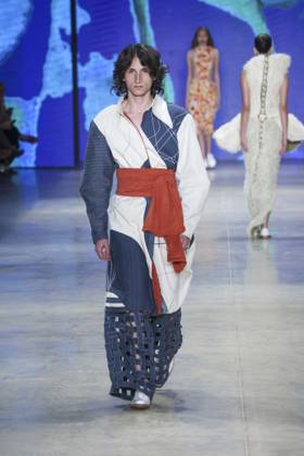 RECORD DATE NOT STATED Cria Costura presents its collection at SPFW N61. Sao Paulo (SP), 10 17 2026 Moda SPFW N61 The brand Cria Costura presents its collection during a fashion show at the 61st edition of Sao Paulo Fashion Week, at the Pavilhao das Culturas Brasileiras (Pacubra), in Parque Ibirapuera, Sao Paulo.(Foto: Leco Viana Thenews2 imago images) Cria Costura presents its collection at SPFW N61.  Copyright: xLecoxVianax