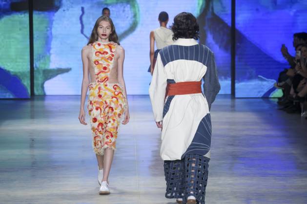 RECORD DATE NOT STATED Cria Costura presents its collection at SPFW N61. Sao Paulo (SP), 10 17 2026 Moda SPFW N61 The brand Cria Costura presents its collection during a fashion show at the 61st edition of Sao Paulo Fashion Week, at the Pavilhao das Culturas Brasileiras (Pacubra), in Parque Ibirapuera, Sao Paulo.(Foto: Leco Viana Thenews2 imago images) Cria Costura presents its collection at SPFW N61.  Copyright: xLecoxVianax