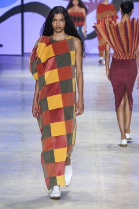 RECORD DATE NOT STATED Cria Costura presents its collection at SPFW N61. Sao Paulo (SP), 10 17 2026 Moda SPFW N61 The brand Cria Costura presents its collection during a fashion show at the 61st edition of Sao Paulo Fashion Week, at the Pavilhao das Culturas Brasileiras (Pacubra), in Parque Ibirapuera, Sao Paulo.(Foto: Leco Viana Thenews2 imago images) Cria Costura presents its collection at SPFW N61.  Copyright: xLecoxVianax