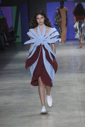 RECORD DATE NOT STATED Cria Costura presents its collection at SPFW N61. Sao Paulo (SP), 10 17 2026 Moda SPFW N61 The brand Cria Costura presents its collection during a fashion show at the 61st edition of Sao Paulo Fashion Week, at the Pavilhao das Culturas Brasileiras (Pacubra), in Parque Ibirapuera, Sao Paulo.(Foto: Leco Viana Thenews2 imago images) Cria Costura presents its collection at SPFW N61.  Copyright: xLecoxVianax