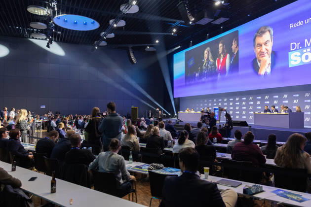 Young Union Germany Day in Bonn Speech by Copyright: xMarcxJohnx