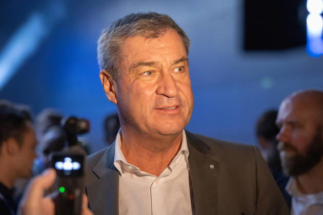 Markus Söder gives an interview at the Junge Union’s Deutschlandtag in Bonn on October 18, 2026. Bavarian Minister-President and CSU Chairman Markus SÖDER (CSU) gives an interview at the Junge Union’s Deutschlandtag at the World Conference Center Bonn. The three-day conference of the CDU and CSU’s youth organizatio Copyright: xMarcxJohnx