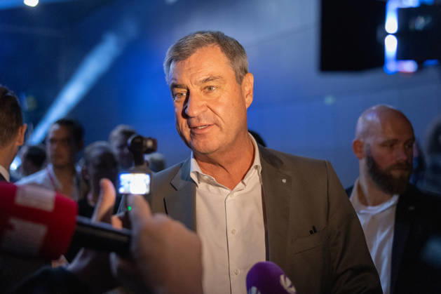 Markus Söder gives an interview at the Junge Union’s Deutschlandtag in Bonn on October 18, 2026. Bavarian Minister-President and CSU Chairman Markus SÖDER (CSU) gives an interview at the Junge Union’s Deutschlandtag at the World Conference Center Bonn. The three-day conference of the CDU and CSU’s youth organizatio Copyright: xMarcxJohnx