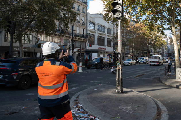 Images of the damage in the aftermath of the October 17, 2026, protests in Paris, Strasbourg-Saint-Denis. The day after violent clashes between protesters and French police during the demonstration against the high cost of living in Paris, France, on October 18, 2026. Lionel Urman, Bestimage, Paris, France  Copyright: xLIONELxURMANxx xBESTIMAGExLIONELxURMANxx xBESTIMAGEx