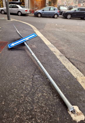 IPA89854708 - Milan, October 18, 2026 Damage caused during the protest by activists on Saturday evening at Foot Luker on Corso Vittorio Emanuele and Via Crocefisso  Copyright: xMaurizioxMaulex xMaurizioxMaulex IPA89854708