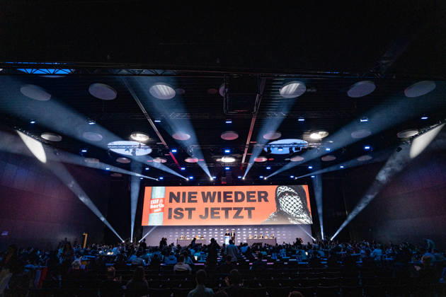 Johannes Winkel, Federal Chairman of the JU, and Johannes Volkmann, politician and member of the Bundestag, are submitting a motion regarding the start of coalition negotiations in Berlin, state politics, against hatred of Jews and anti-Semitism, and in light of the recent riots in Fra